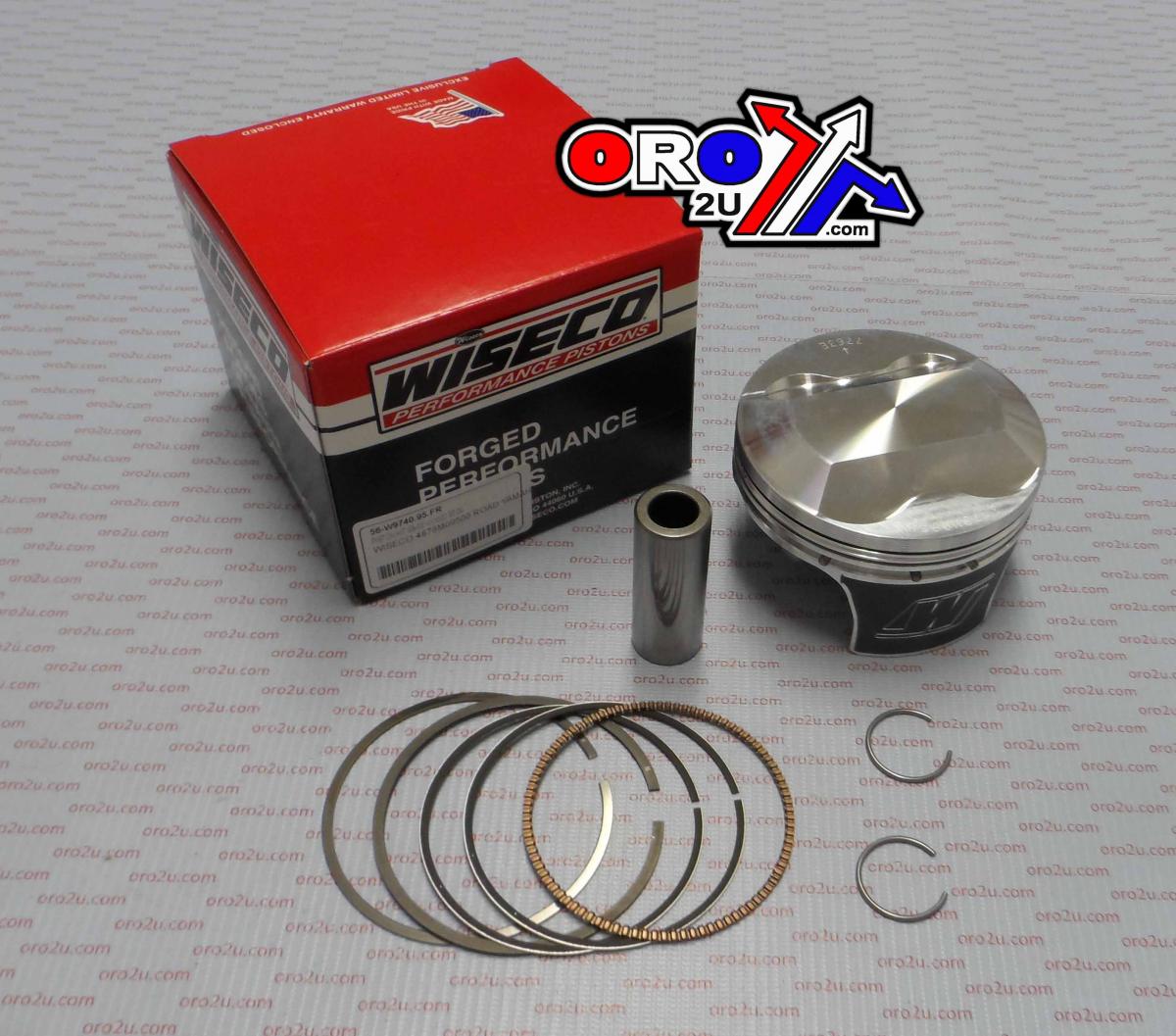 PISTON KIT 99-03 VX1600 95.00 WISECO 4878M09500 ROAD YAMAHA FRONT, ROAD STAR V-
