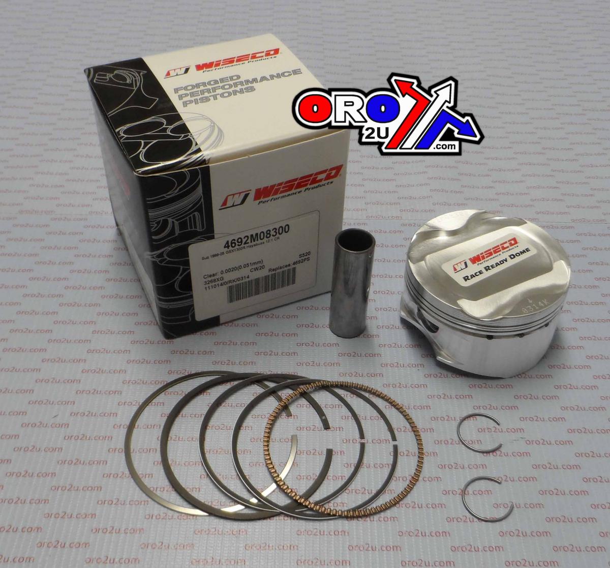 WISECO 83mm PISTON KIT SUZUKI GSX1300R HAYABUSA 1999-2007