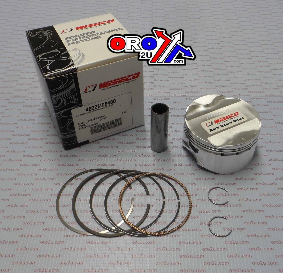 WISECO 84mm PISTON KIT SUZUKI GSX1300R HAYABUSA 1999-2007 (TURBO APP)