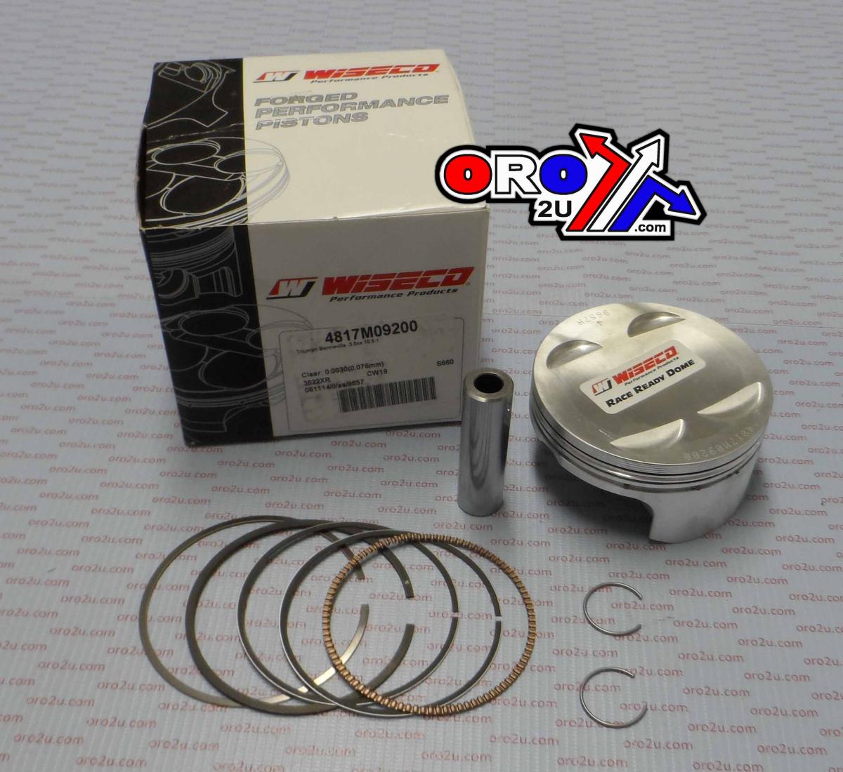 PISTON KIT TRIUMPH 01-10 9200 WISECO 4817M09200 ROAD TRIUMPH