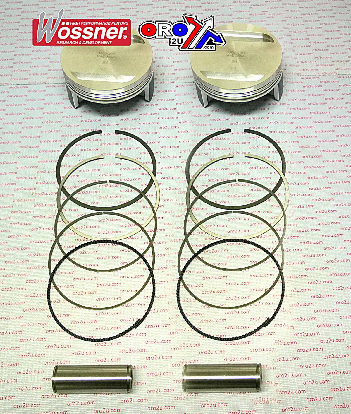 WOSSNER 101mm PISTON KIT BMW R1200 GS/S/RT/ST/R 2005-2009, SET/2