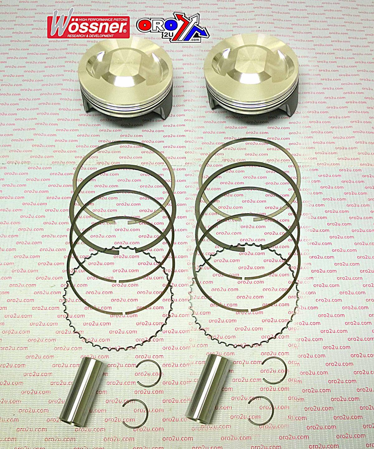 WOSSNER 92mm PISTON KIT ALL MONSTER 900, 900SS, SET/2