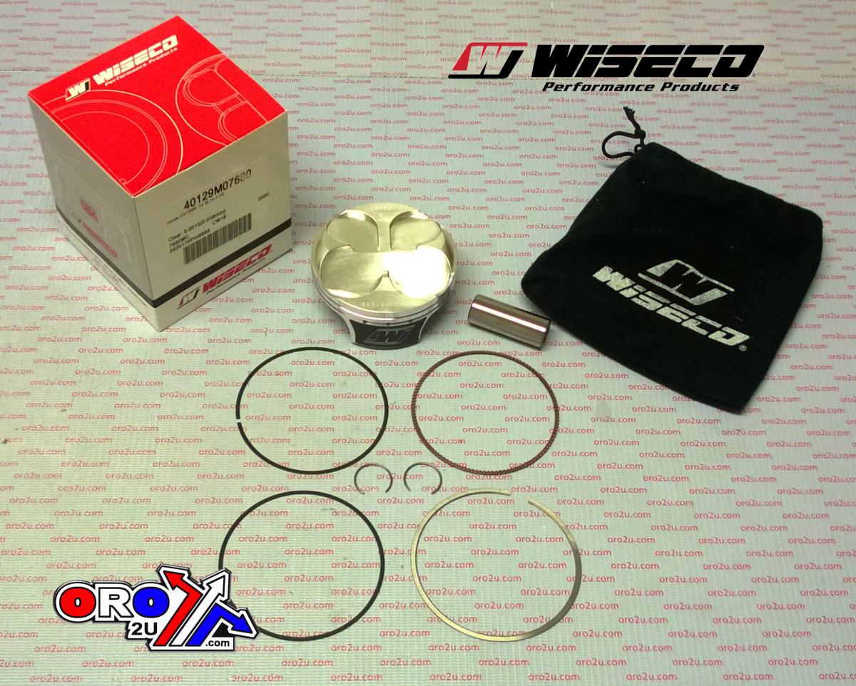WISECO PISTON KIT ARCTIC CAT ATV 366 08-11, CR350 11-12, 400 13-15, TRV400 09-14