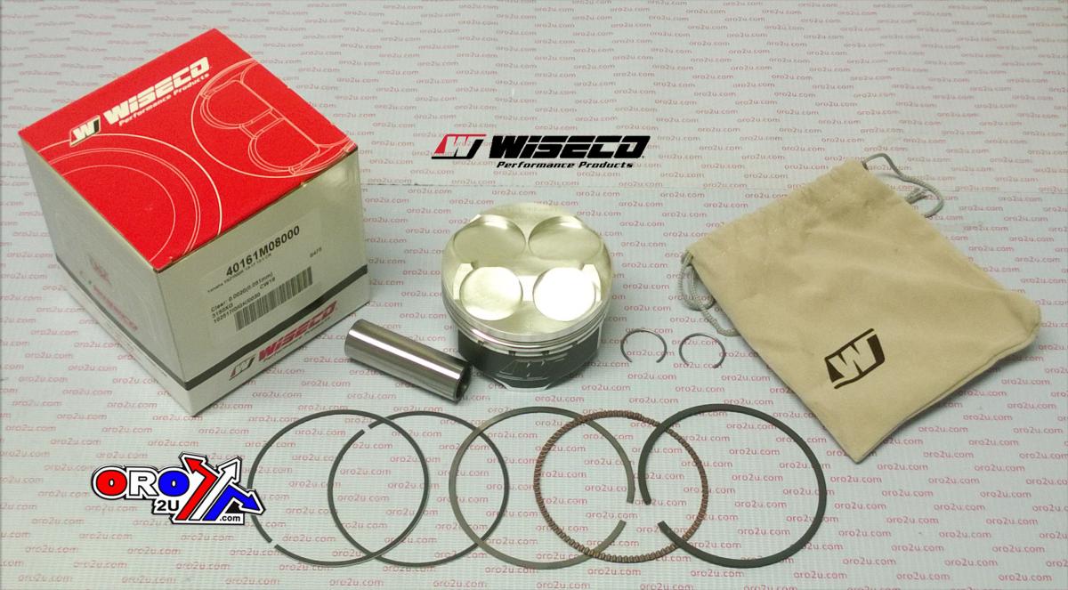 WISECO 80mm PISTON KIT YAMAHA YXZ1000R 16-23, 13:1 Comp. ArmorGlide