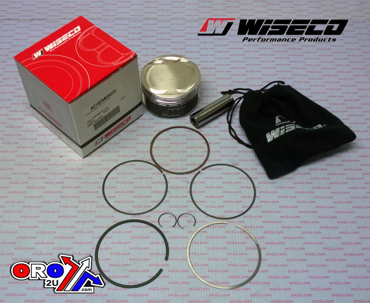 WISECO 80mm PISTON KIT YAMAHA YXZ1000R 16-23, Turbo Use Only, ArmorGlide