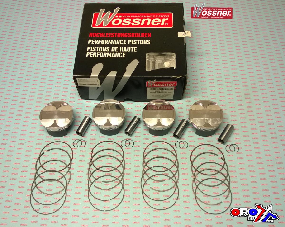 WOSSNER 84mm PISTON KIT KAWASAKI ZX14R/ZZR1400 06-21 (TURBO)