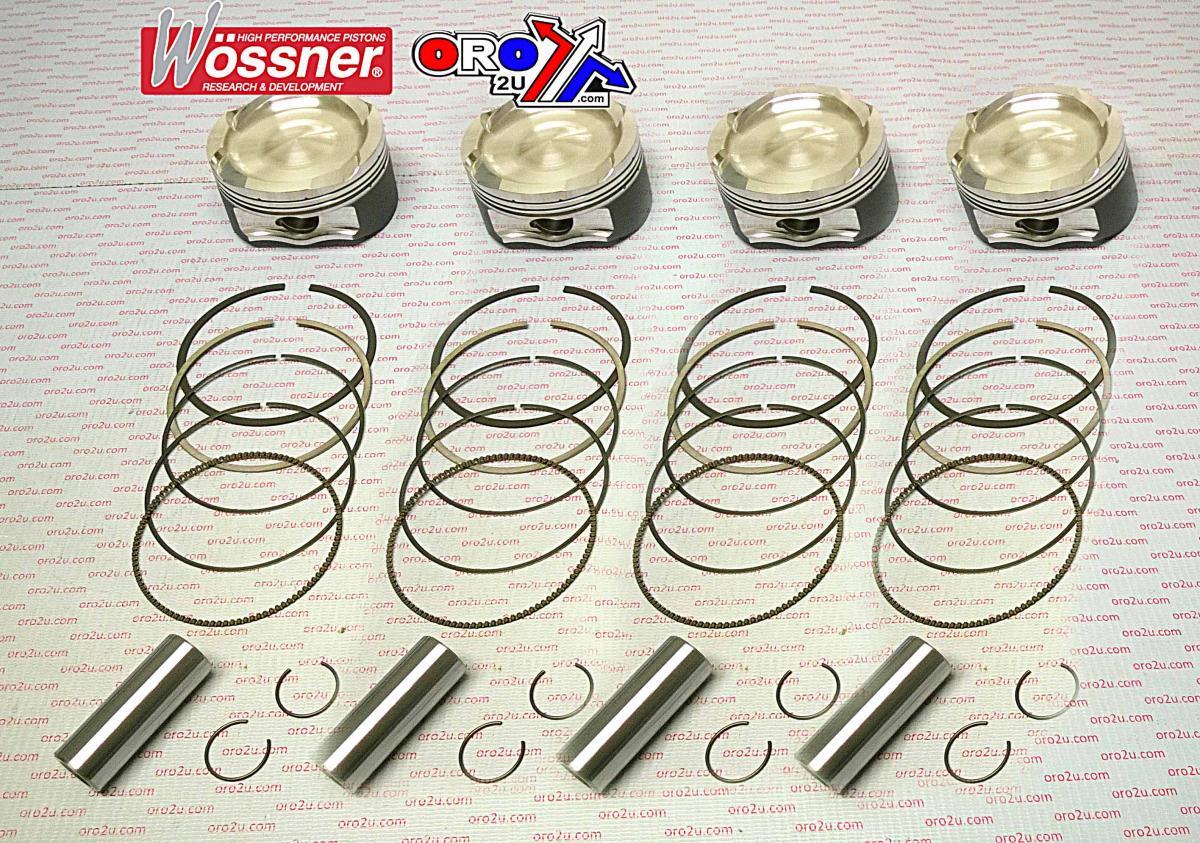 WOSSNER 86mm PISTON KIT KAWASAKI ZX14R/ZZR1400 06-21