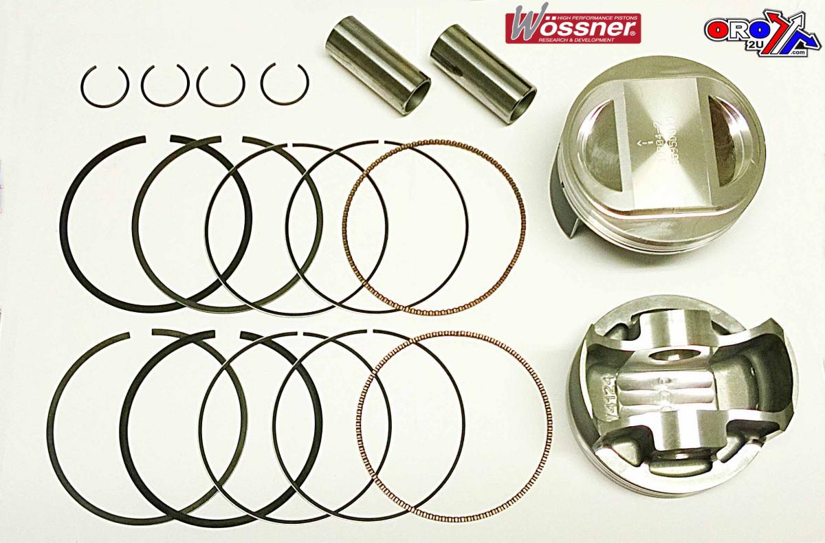 WOSSNER 3.758" PISTON KIT HARLEY DAVIDSON 1453 TWIN CAM 99-09, TWIN CAM 88 99-06