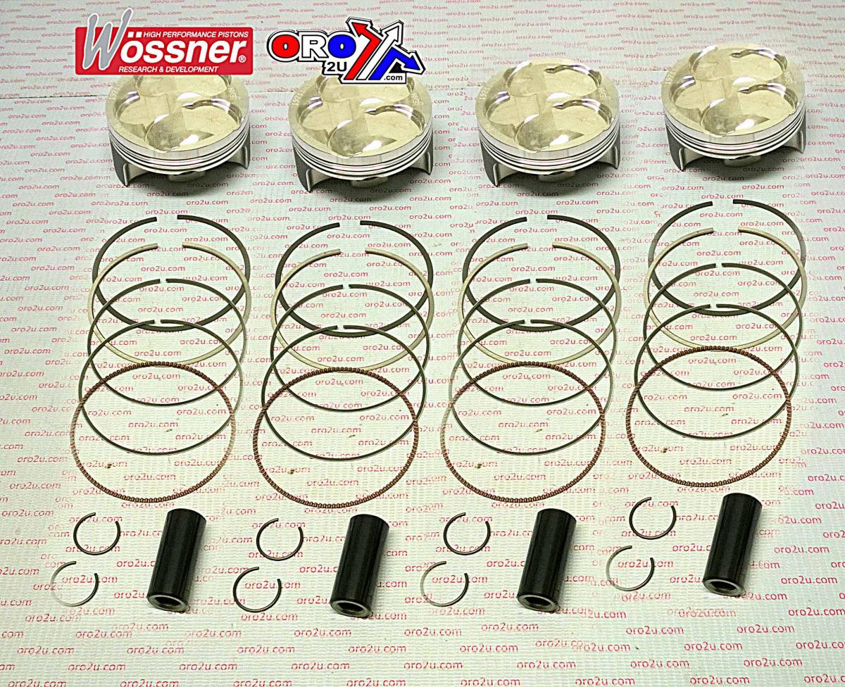 WOSSNER 77mm PISTON KIT YAMAHA YZF-R1 2004-2006, COMP 13:1