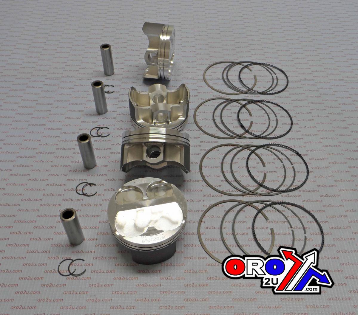 WOSSNER 76mm PISTON KIT SUZUKI GSX-R1000 2005-2008
