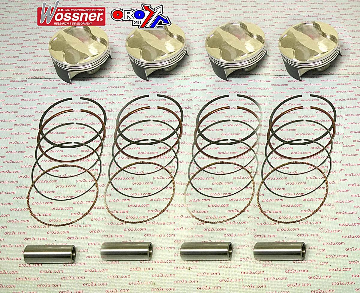 WOSSNER 78mm PISTON KIT YAMAHA YZF-R1 2009-2014
