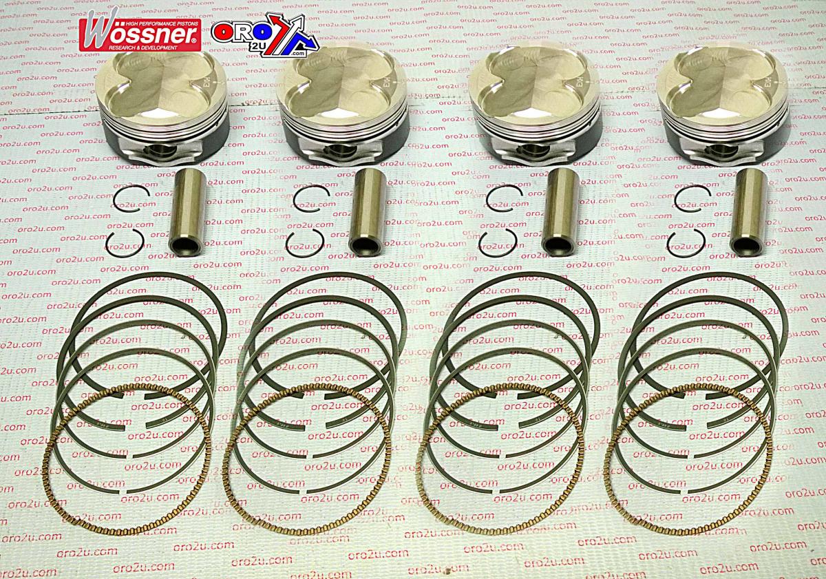 WOSSNER 66.5mm PISTON KIT YAMAHA YZF-R6 2001-2005