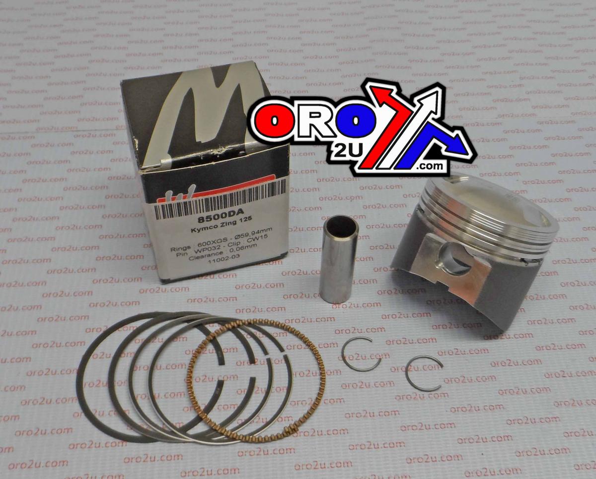 WOSSNER 60mm FORGED PISTON KIT A, KYMCO ZING 125