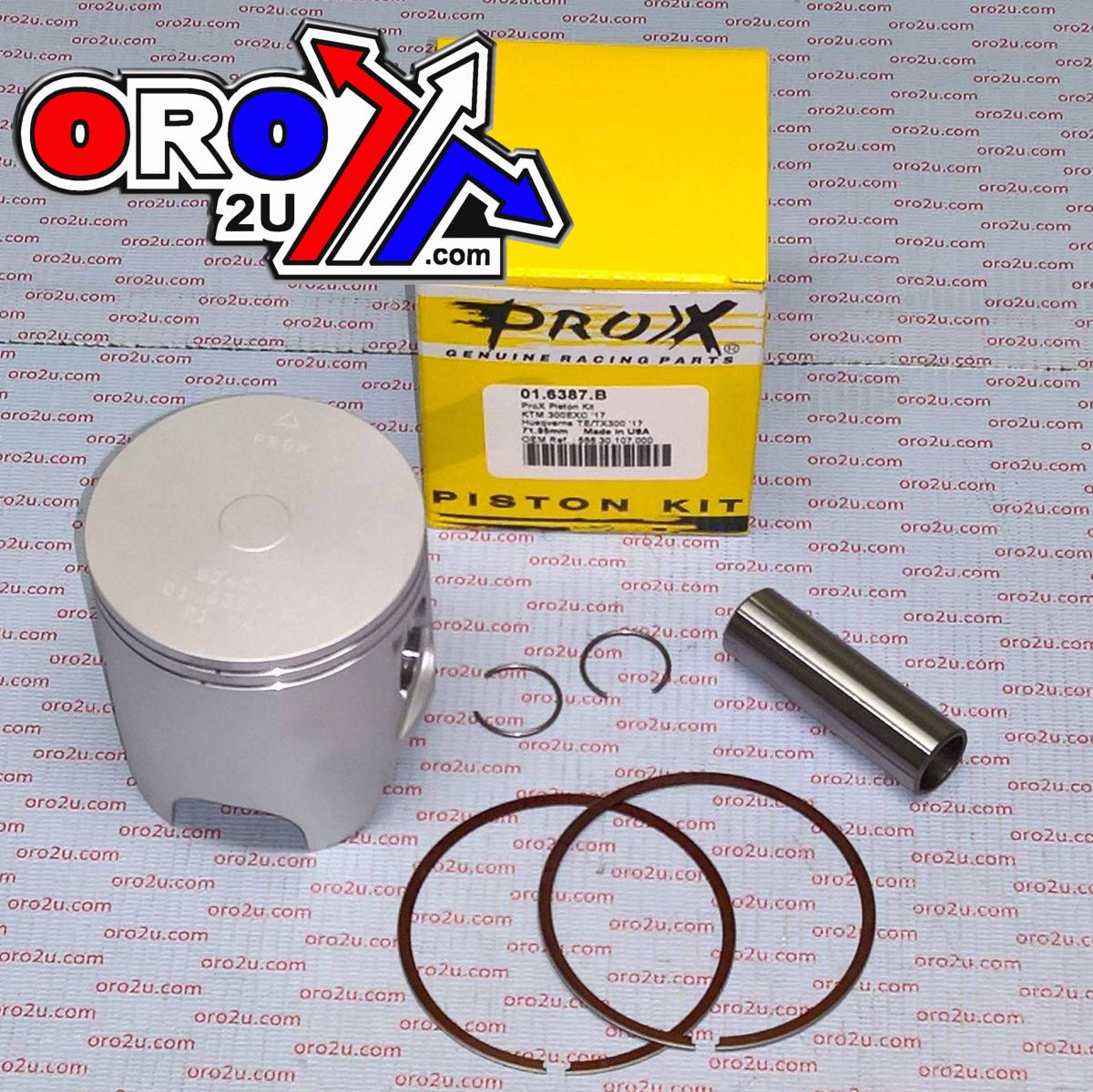 PROX 72mm PISTON KIT A, KTM 300 EXC 2017 HUSQVARNA TC300 2017, TE300 2017