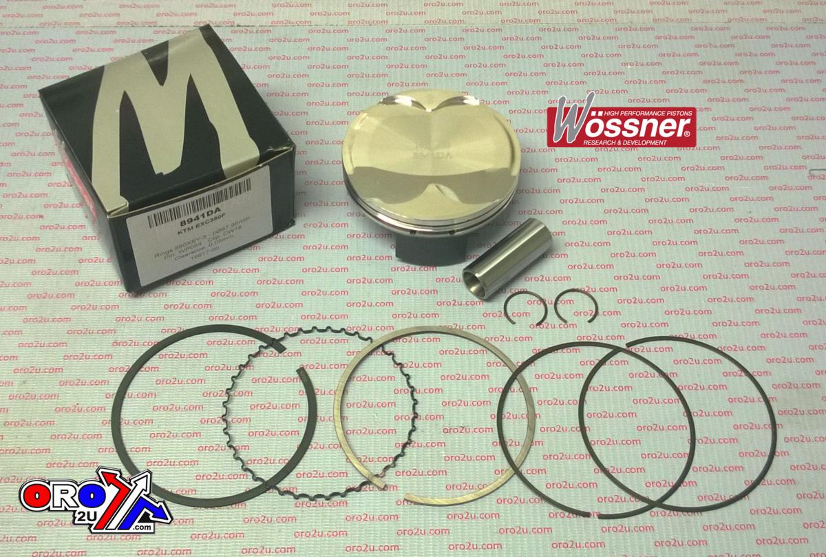 WOSSNER 88mm PISTON KIT B, KTM 350 EXC-F 17-19 COMP 12.5:1