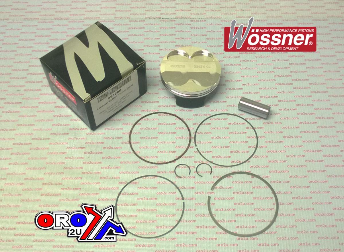 WOSSNER 77mm PISTON KIT B, KAWASAKI KX-F250 2017-2019 COMP 14:1