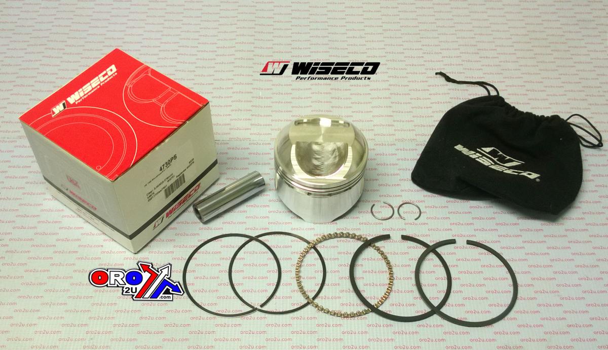 WISECO 3.497" PISTON KIT HARLEY DAVIDSON 1340 SHOVELHEAD Comp: 9.5:1 Domed