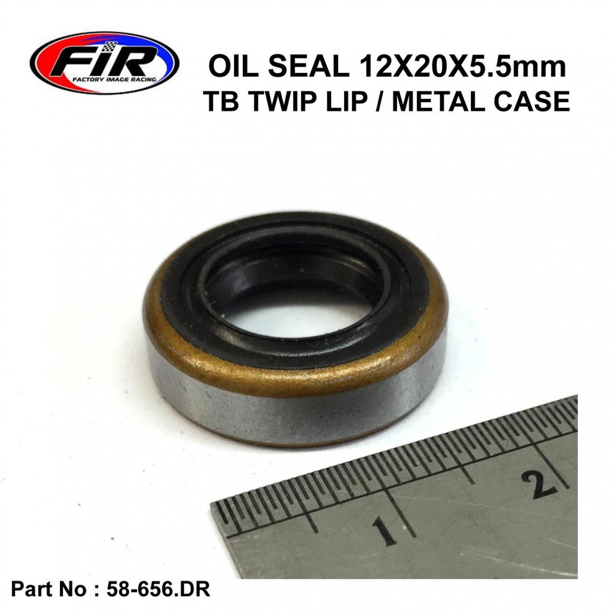 OIL SEAL 12x20x5.5 TB NBR EACH, KAWASAKI