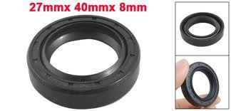OIL SEAL 27x40x8 TC RUBBER