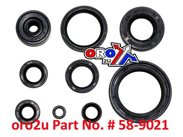 PSYCHIC ENGINE OIL SEAL SET YAMAHA YZ250 1988-1997, WR250Z 1991-1997 9pcs