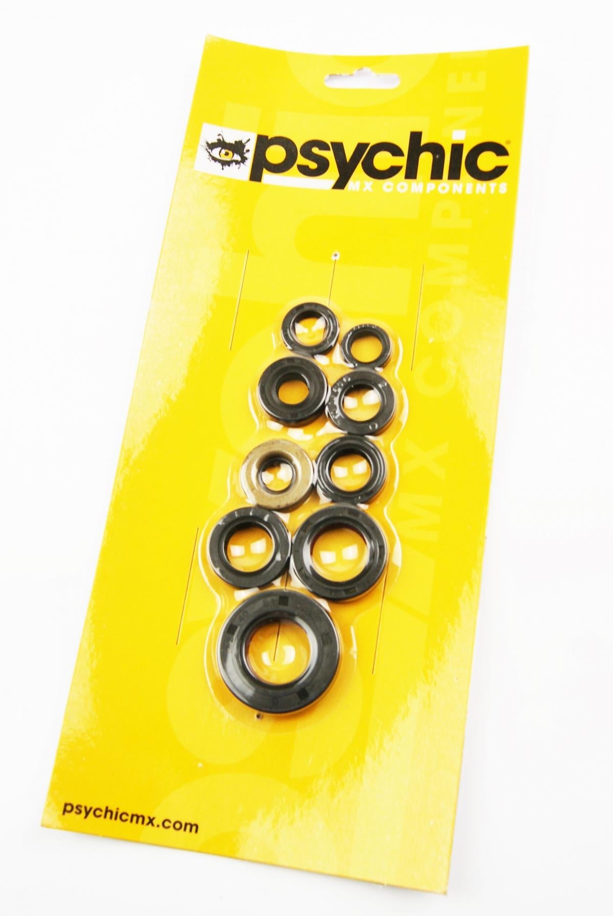 PSYCHIC ENGINE OIL SEAL SET HONDA CR80R 1985-2002, CR85R 2003-2007, 9 Pcs