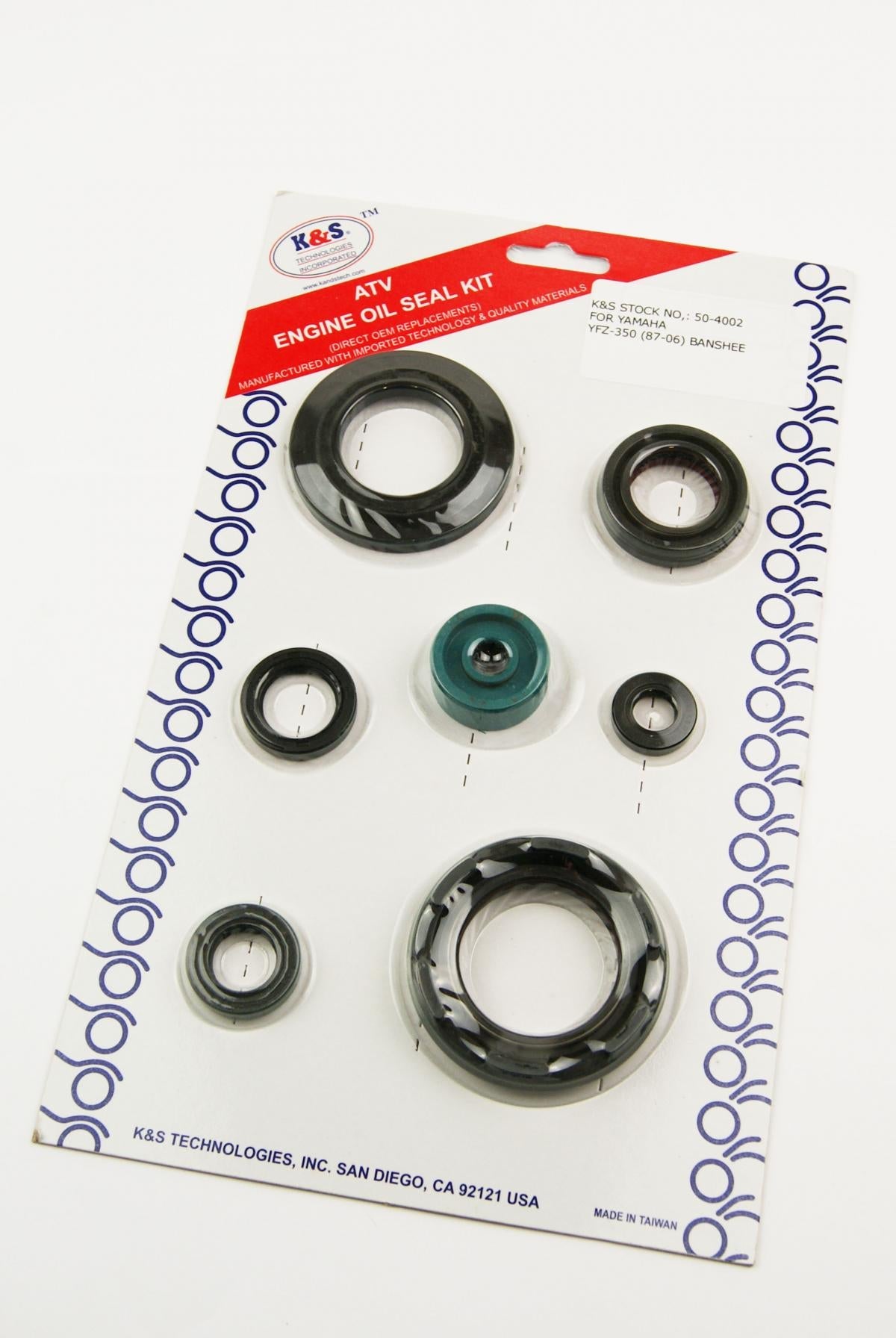 K&S ENGINE OIL SEAL SET YAMAHA YFZ350 BANSHEE 1987-2006