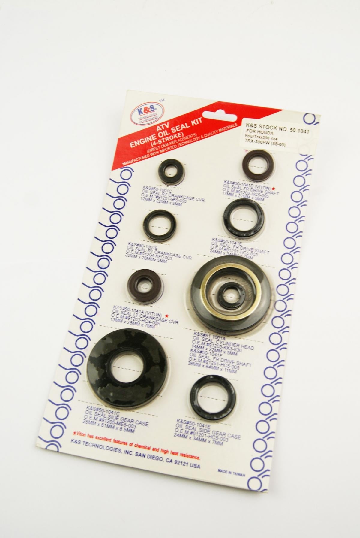 ENGINE OIL SEAL SET HONDA TRX300FW 1988-2000 (Not 300 or EX)