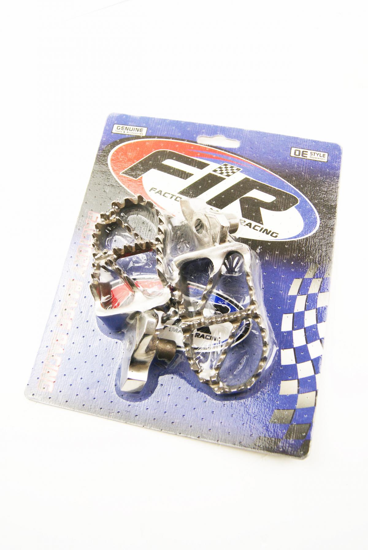 STAINLESS STEEL FOOT PEGS SUZUKI RM-Z250 2007-2009, RM-Z450 2005-2007