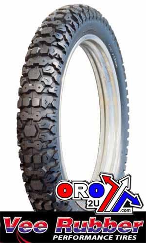 VEE RUBBER 410-18 TUBED , ROAD/TRIAL TYRE
