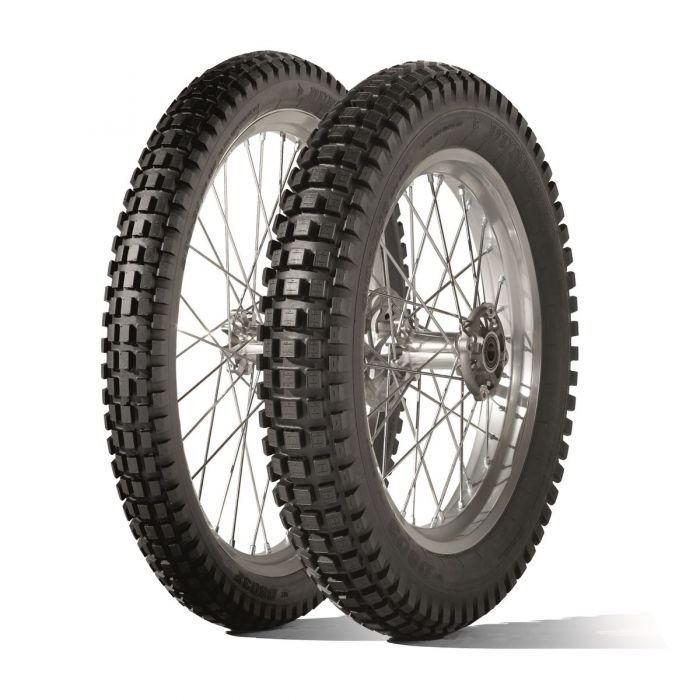DUNLOP 120/100-18 TUBELESS TRIALS TYRE
