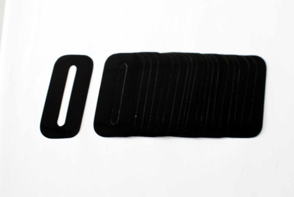 0 BLACK DECAL 4.5"/11cm PK/20