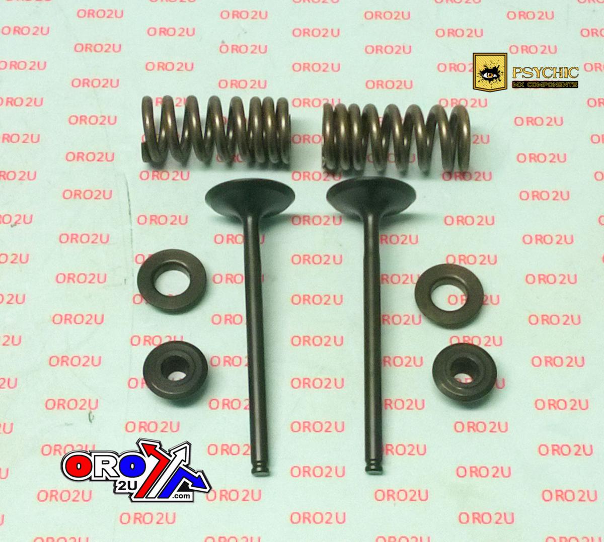 PSYCHIC EXHAUST VALVE+SPRING KIT HONDA CRF250R 2004-2007, CRF250X 2004-2016