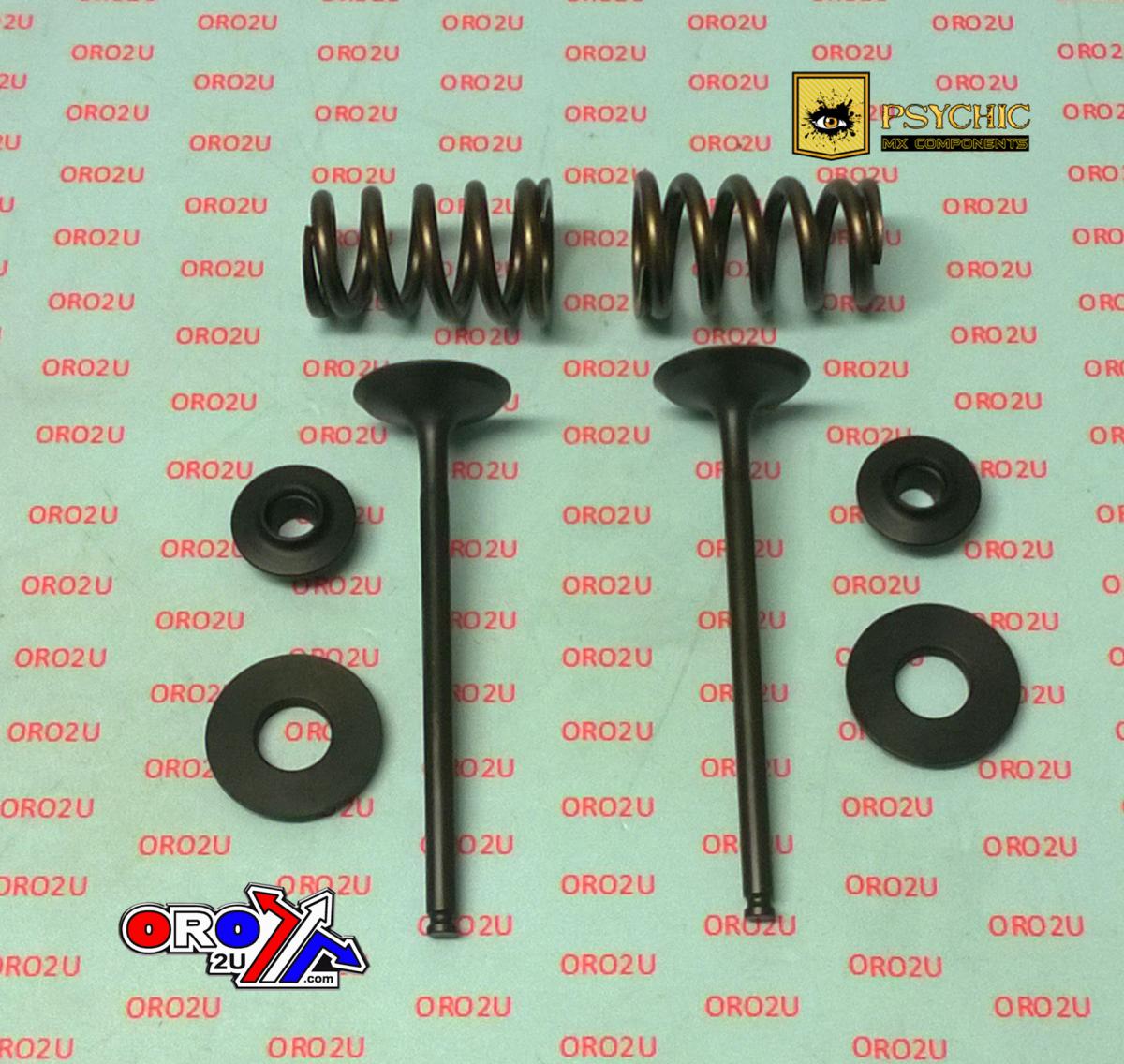 PSYCHIC EXHAUST VALVE+SPRING KIT KTM 250 SX-F 2005-2007, 250 EXC-F 2005-2007