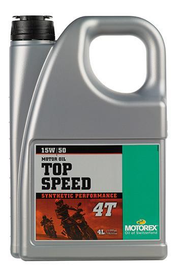 4L MOTOREX TOP SPEED 4T 15W50