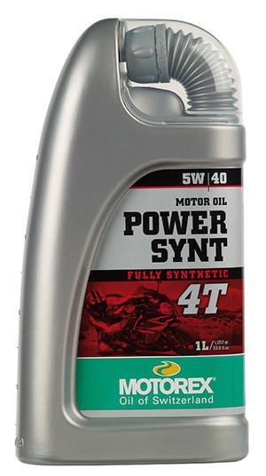 1L MOTOREX POWER SYNT 4T 5W/40, FULLY SYNTHETIC