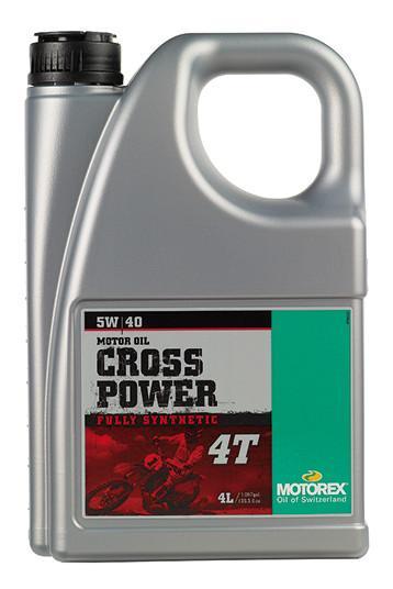 4L MOTOREX CROSSPOWER 4T 5W/40