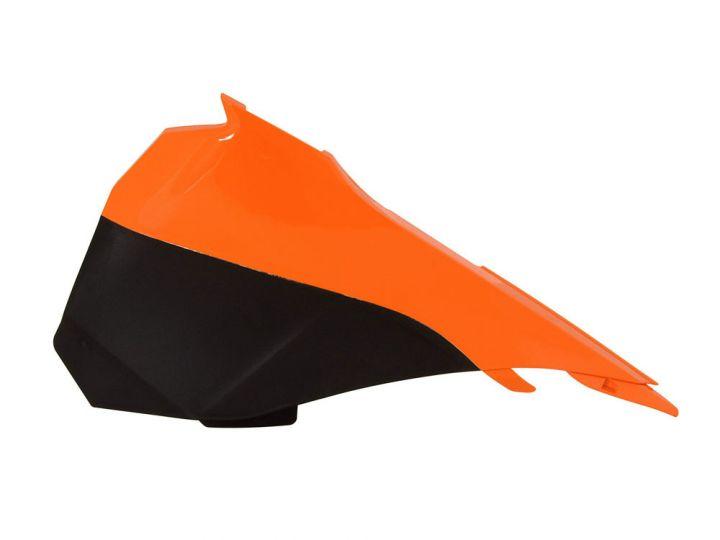 R-TECH ORANGE/BLACK L/H AIRBOX COVER & PANEL KTM SX 85 2013-2017