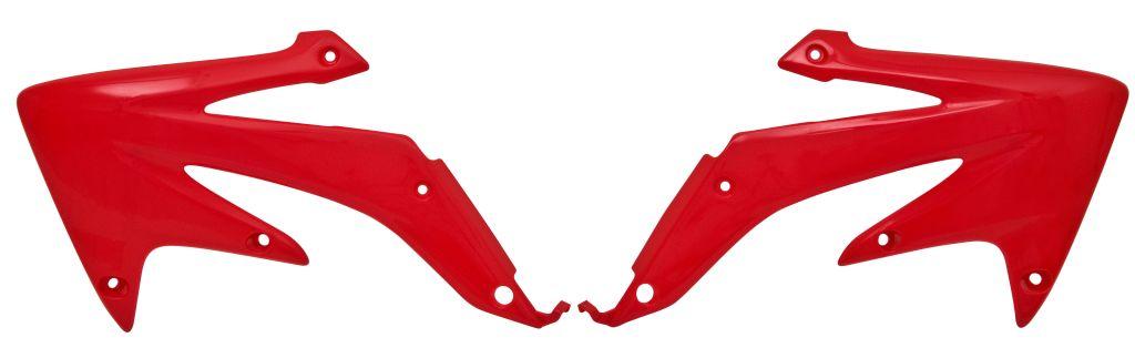 R-TECH RED RADIATOR SCOOPS HONDA CRF450X 2008-2017