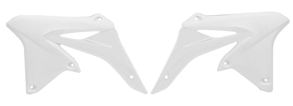 R-TECH WHITE RADIATOR SCOOPS SUZUKI RM-Z250 2010-2016