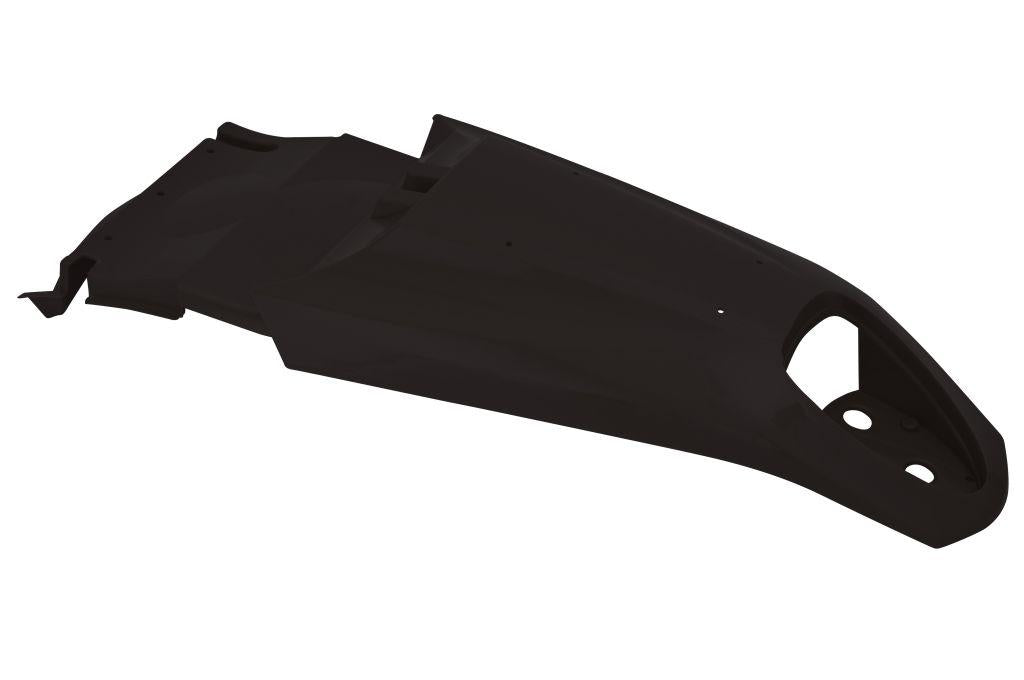 R-TECH BLACK REAR FENDER WITH LIGHT HOLE KTM LC4/SC/SMC/SM 620-660