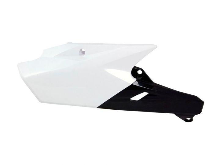 SIDE PANELS 14-15 YZF250/450 WHITE/BLACK OEM 14 RACETECH FIYZFBNNR14