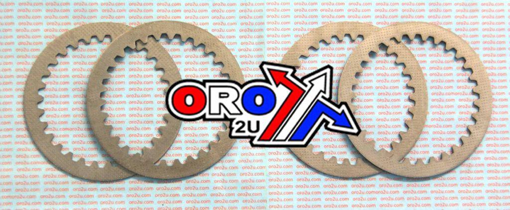 CLUTCH PLATE STEEL SET/4 , SUZUKI RM80/85 89-05, 21451-36200