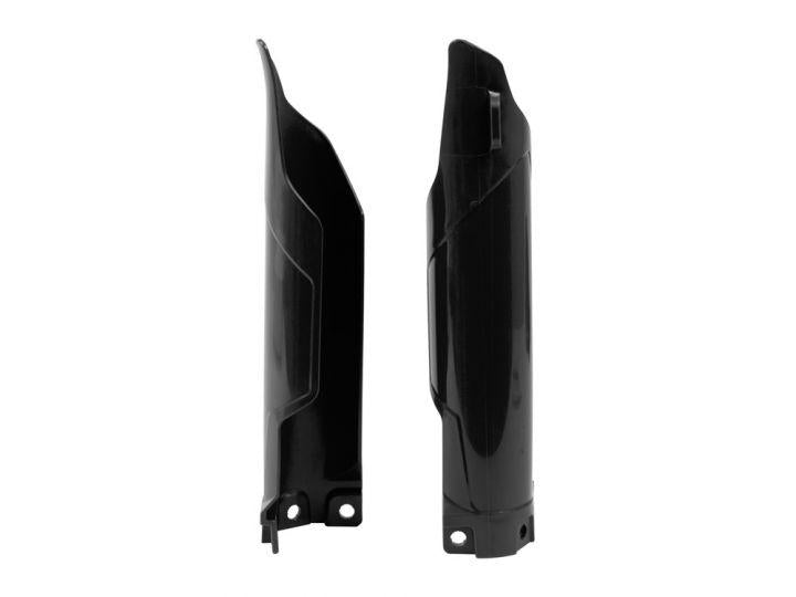 R-TECH BLACK LOWER FORK GUARDS KAWASAKI KX85 14-24, KX100 14-21, KX112 22-24