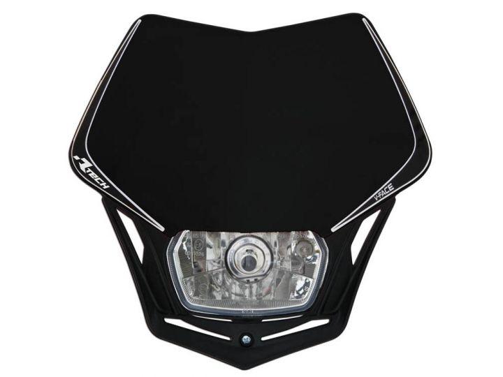 V-FACE HEADLIGHT BLACK RACETECH MASKNR00008