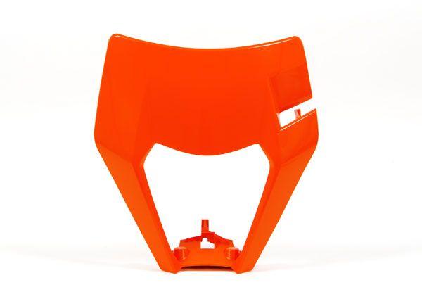 R-TECH ORANGE FRONT HEADLIGHT MASK KTM EXC/EXC-F 2017-2019