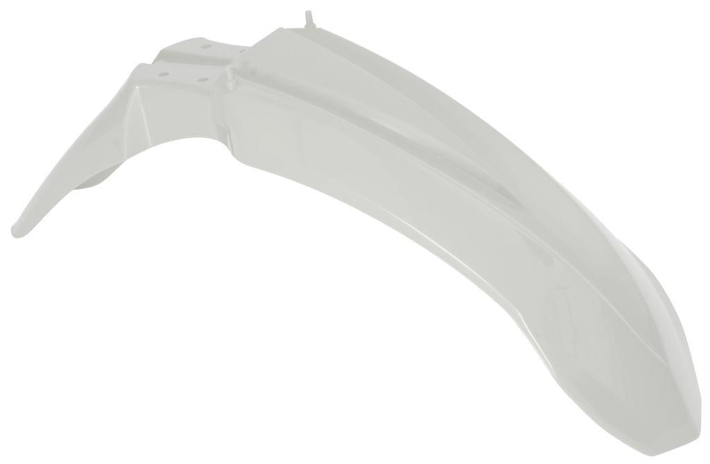 R-TECH WHITE FRONT FENDER GAS GAS EC/MX 125-515 2008-2010, FSR450/515 2008-2010