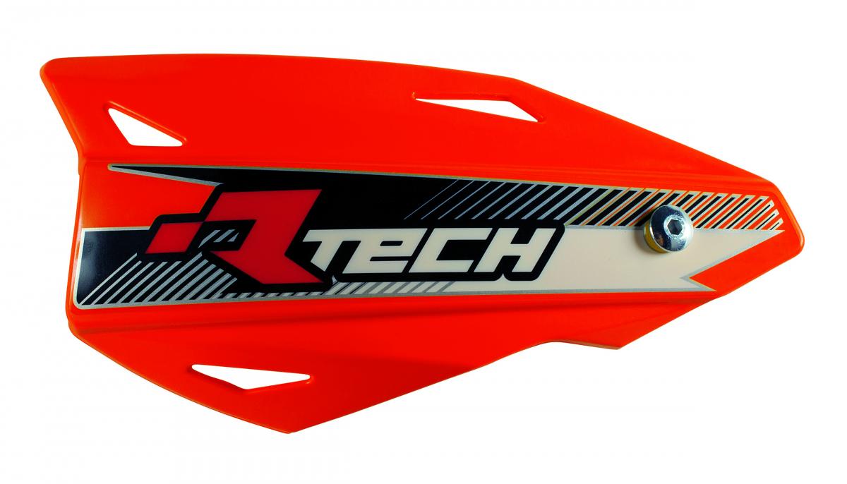 R-TECH NEON ORANGE VERTIGO MX/ENDURO HANDGUARDS