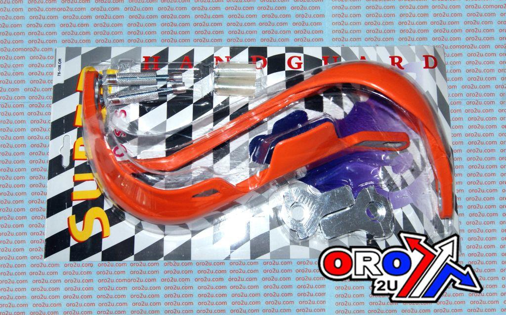 ORANGE PRO-RALLY HANDGUARDS + FITTING KIT