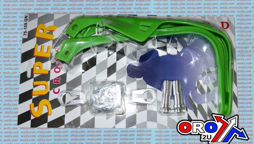 GREEN PRO HAND GUARDS + FITTING KIT