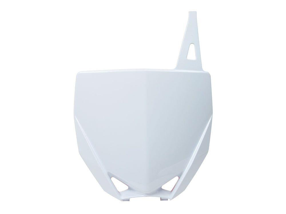 R-TECH WHITE FRONT NUMBER BOARD YAMAHA YZ85 2015-2023, YZ65 2018-2023